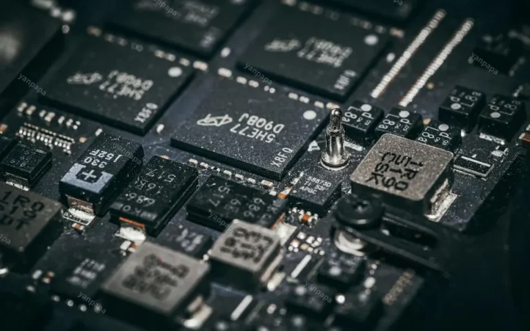 엔비디아 AI 추론 시장을 설명하는 반도체 칩 클로즈업 이미지