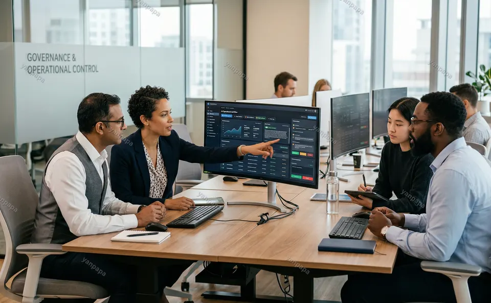 기업용 AI 에이전트 운영 통제 이미지