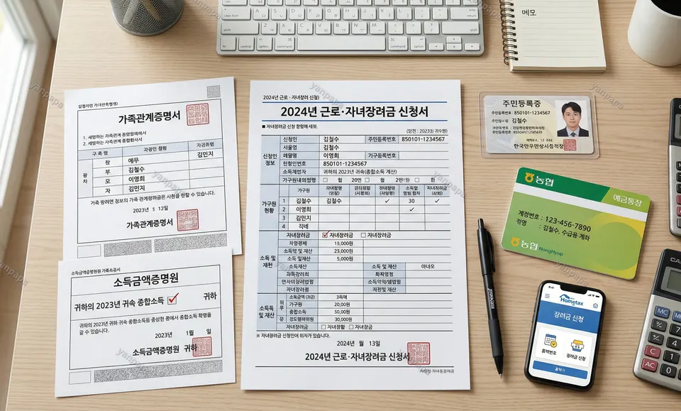 자녀장려금 총정리 신청 서류와 준비물