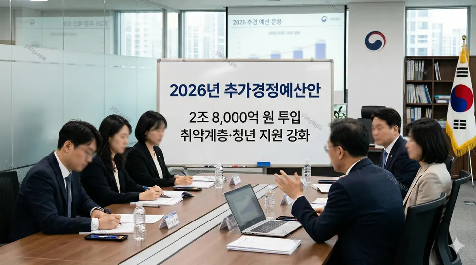 추가경정예산안 민생 안정 정책 수립 회의