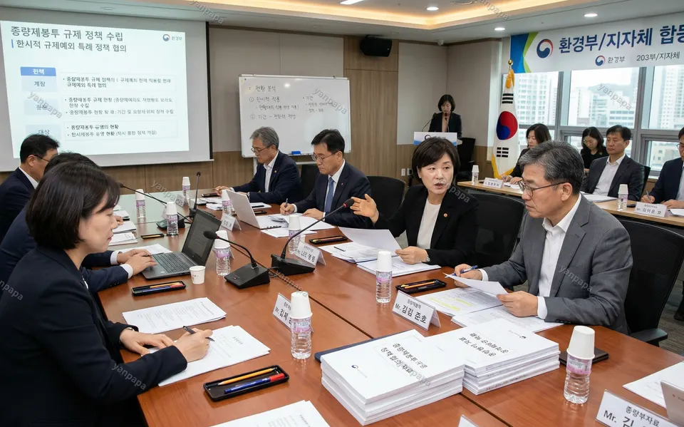 종량제봉투 규제 정책 수립 과정