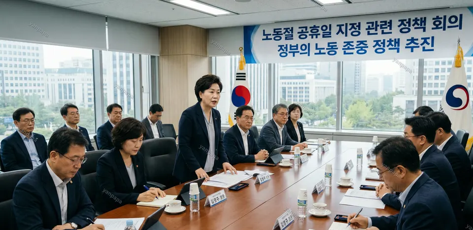 노동절 공휴일 지정 관련 정책 회의