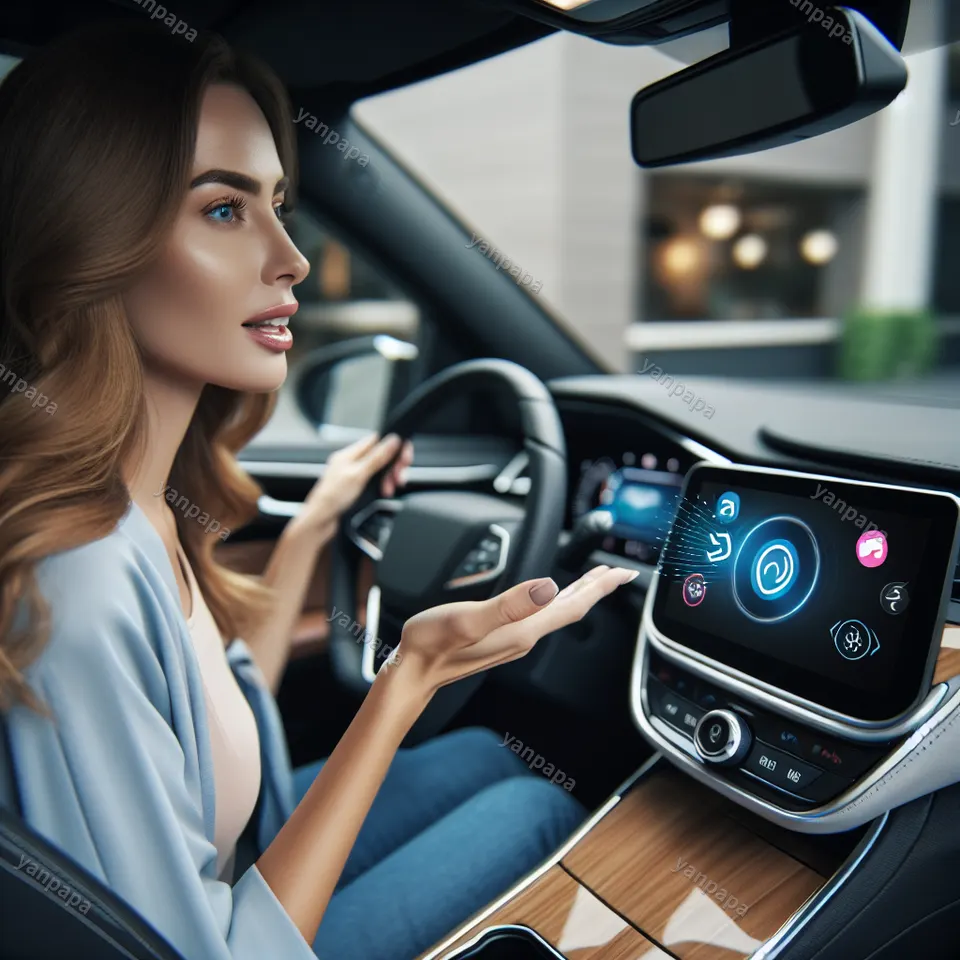 애플 카플레이 음성 명령 사용 장면