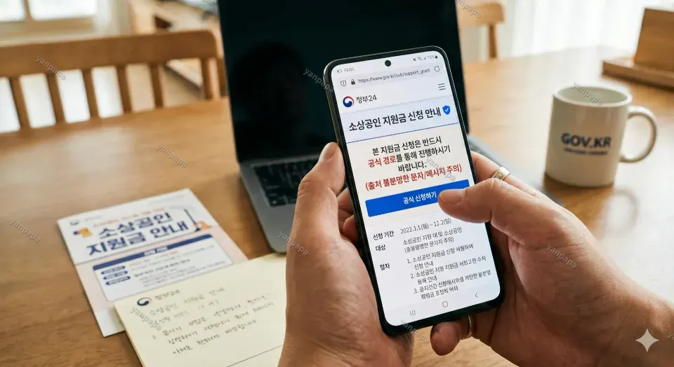 공식 정부 웹사이트를 통한 안전한 정보 확인
